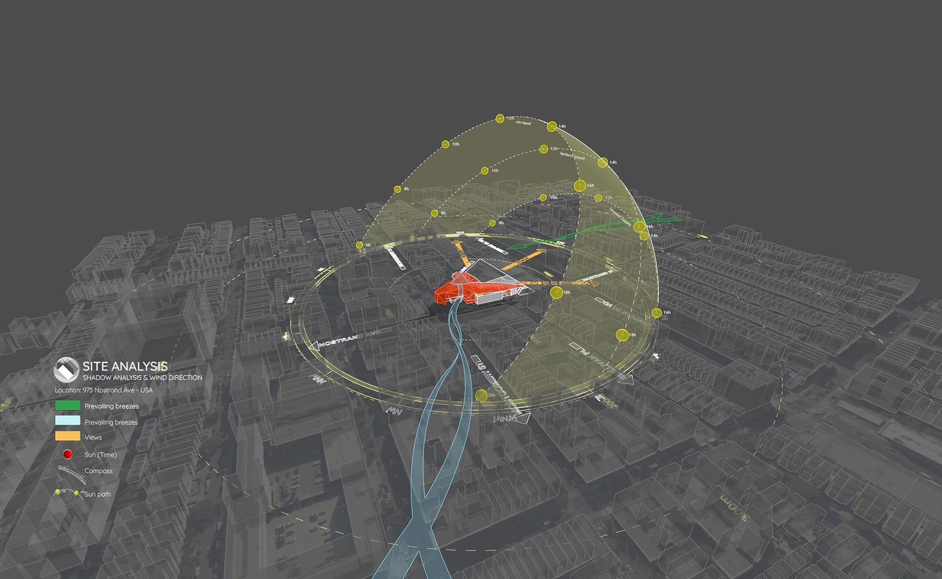 Surrounding Buildings Diagram