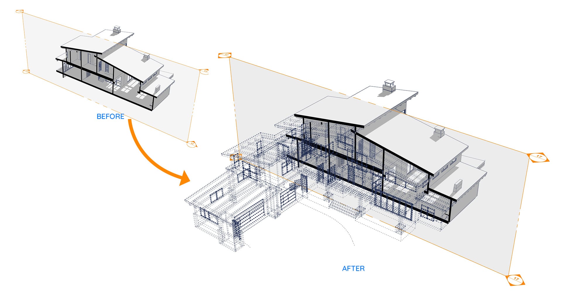 Perspective Cutaway Visualization